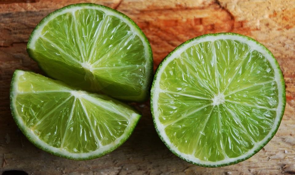 lime high in vitamin C