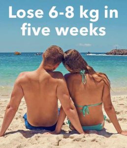 lose 6-8 kg in 5 weeks