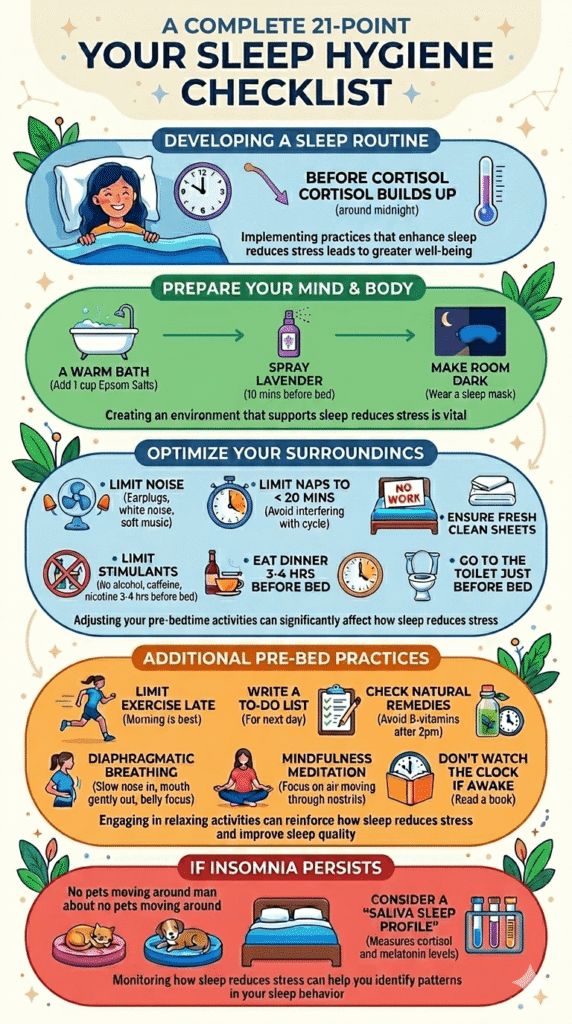 Tips for better sleep hygiene practices
