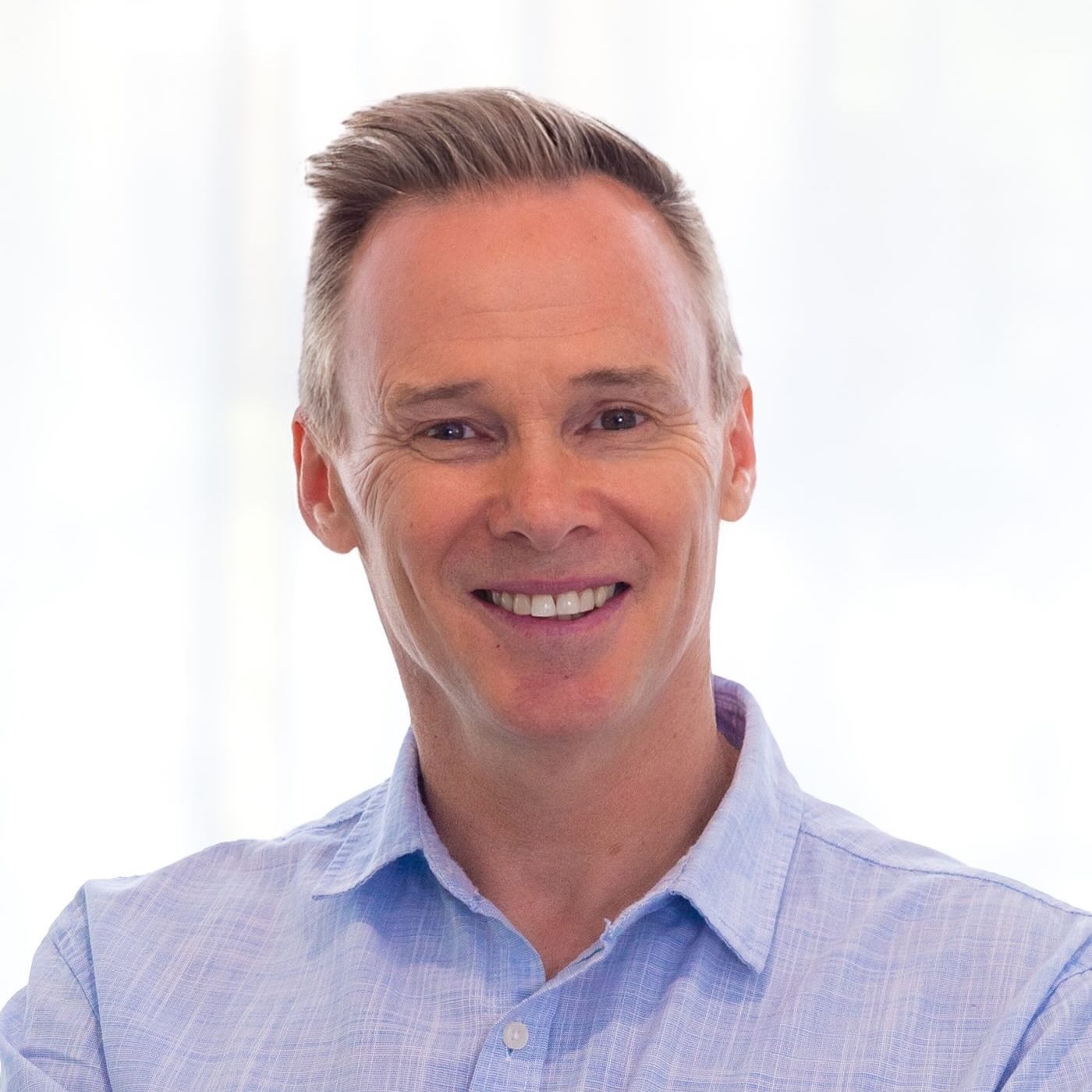 Brendon Groves Naturopath Naturopath Brendon Groves in light blue shirt